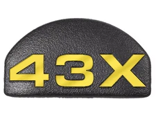 Pearce Grip for Glock 43X Grip Frame Plug Insert PG-FI48, Yellow