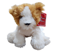 Russ NWT HTF Lovey Security Plush Puppy Dog Yomiko Classics Brown Tan Cream 5"