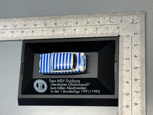 Trabant 601 sedan MSV Duisburg die Zebras DDR Auto PKW 1991 1992 Herpa H0 1:87 - Picture 14 of 17