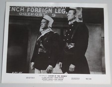 BILL WILLIAMS KURT KREUGER in @Col Legion Of The Doomed '58 FOREIGN LEGION