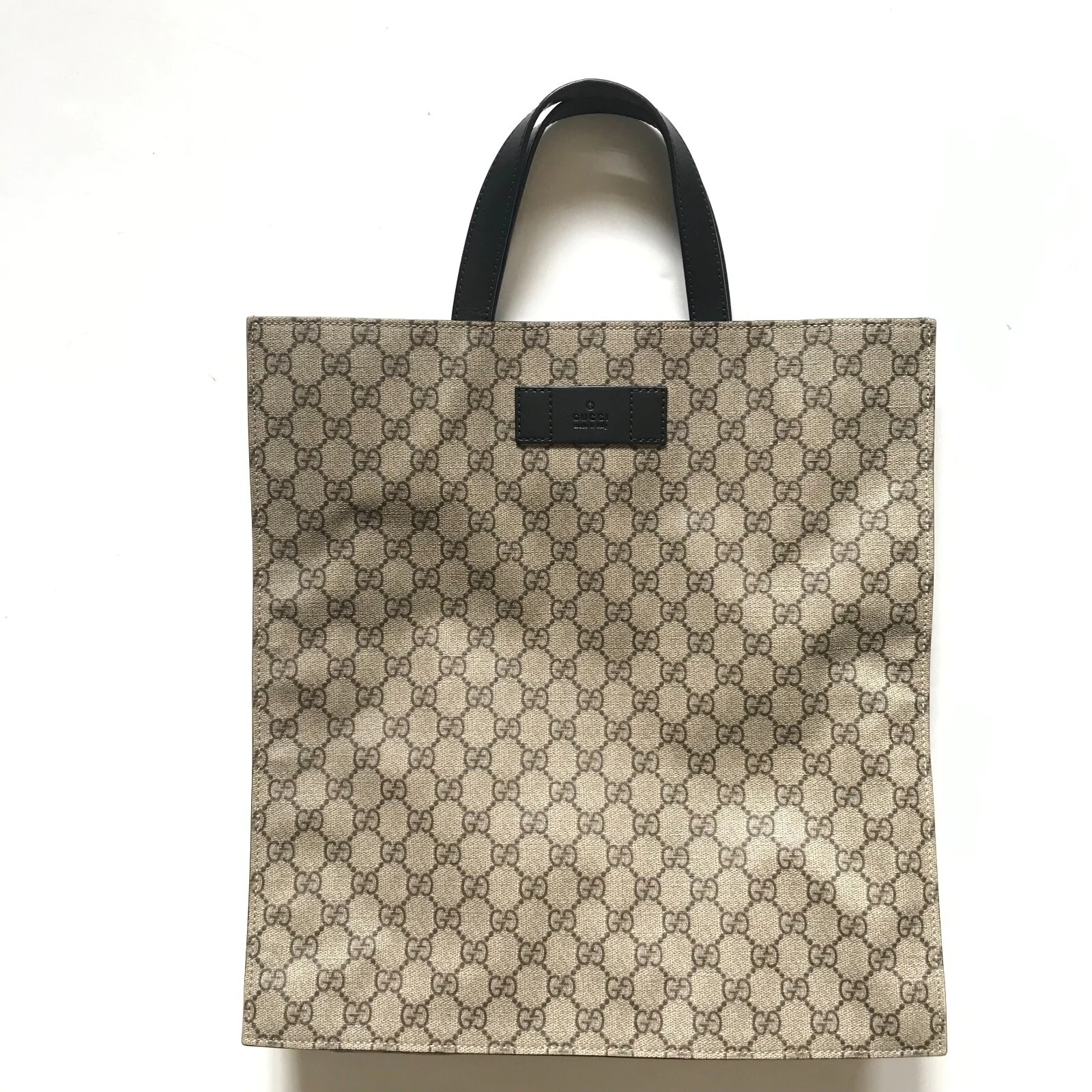 Borsa messenger Gucci Supreme GG logo borsa donna tela morbida convertibile