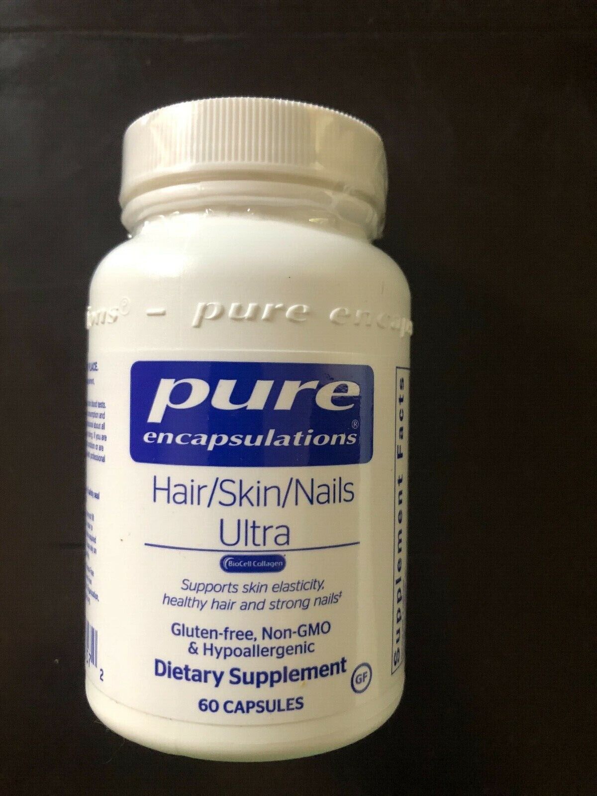 Pure Encapsulations Hair / Skin / Nails Ultra - 60 Capsules (FREE SHIPPING)