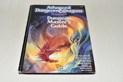 Dungeons & Dragons Dungeon Master's Guide 2nd Editon TSR 2100 RPG WOTC 1ST PRINT