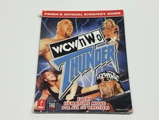 WCW NWO Thunder Prima Games Strategy Guide Book *Damage