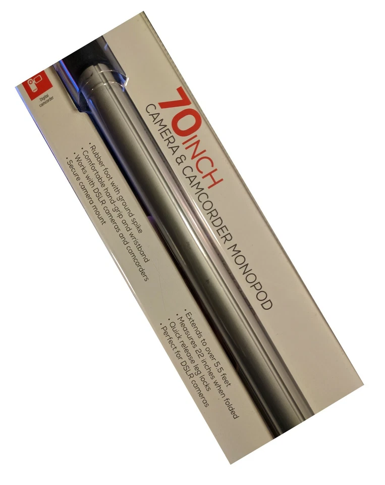 Merkury Innovations 70 Inch Camera and Camcorder Monopod - Image 2 of 4