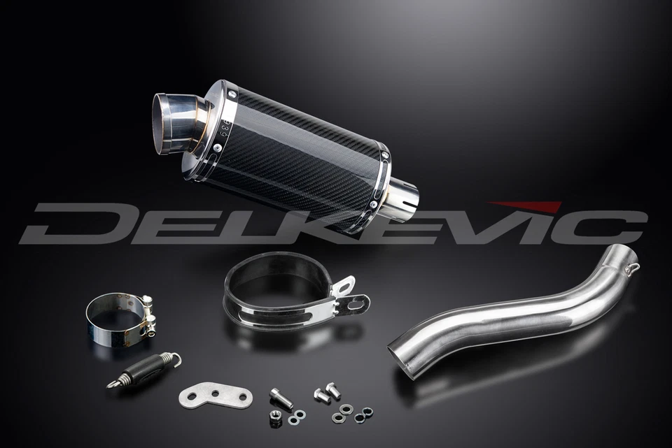 Kit silenciador escape carbono ovalado 9" Scrambler 800 2015-2021 Slip On Ducati Scrambler 800 Foto 3 de 4