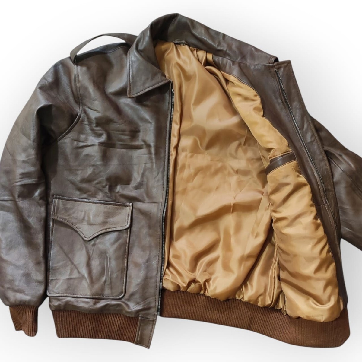 Resident Evil Chris Redfield Brown Leather Made in Heaven Jacket