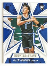 JALEN JOHNSON 2021 Chronicles Draft Picks Rookies & Stars RC #313 Blue Devils