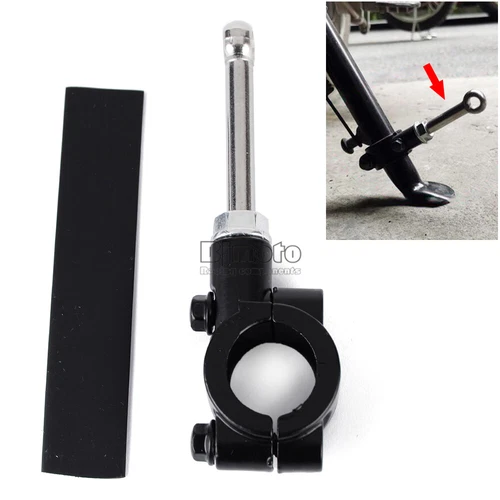 Motorcycle Side Stand Extension Assistant Tool For 20-23mm Kickstand Foot Pedal