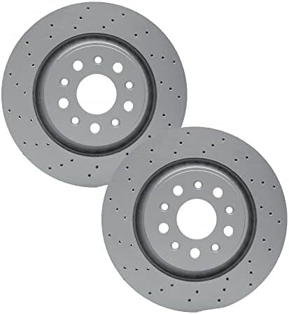 Rear Disc Brake Rotor fits Maserati Levante