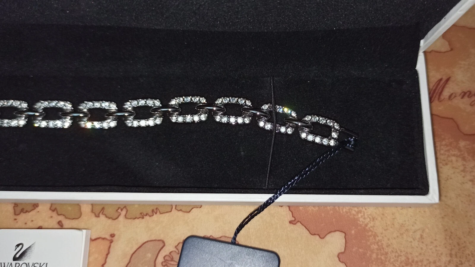 SWAROVSKI JEWELRY 1501593 Bracciale con Cristalli Vintage Anni 2000