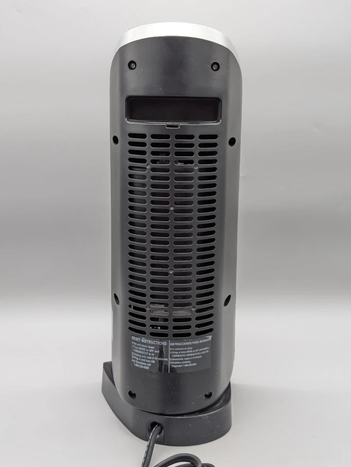 Aquecedor elétrico oscilante de cerâmica Lasko 1500 watts torre 5307 2 configurações e ventilador - Imagem 4 de 4