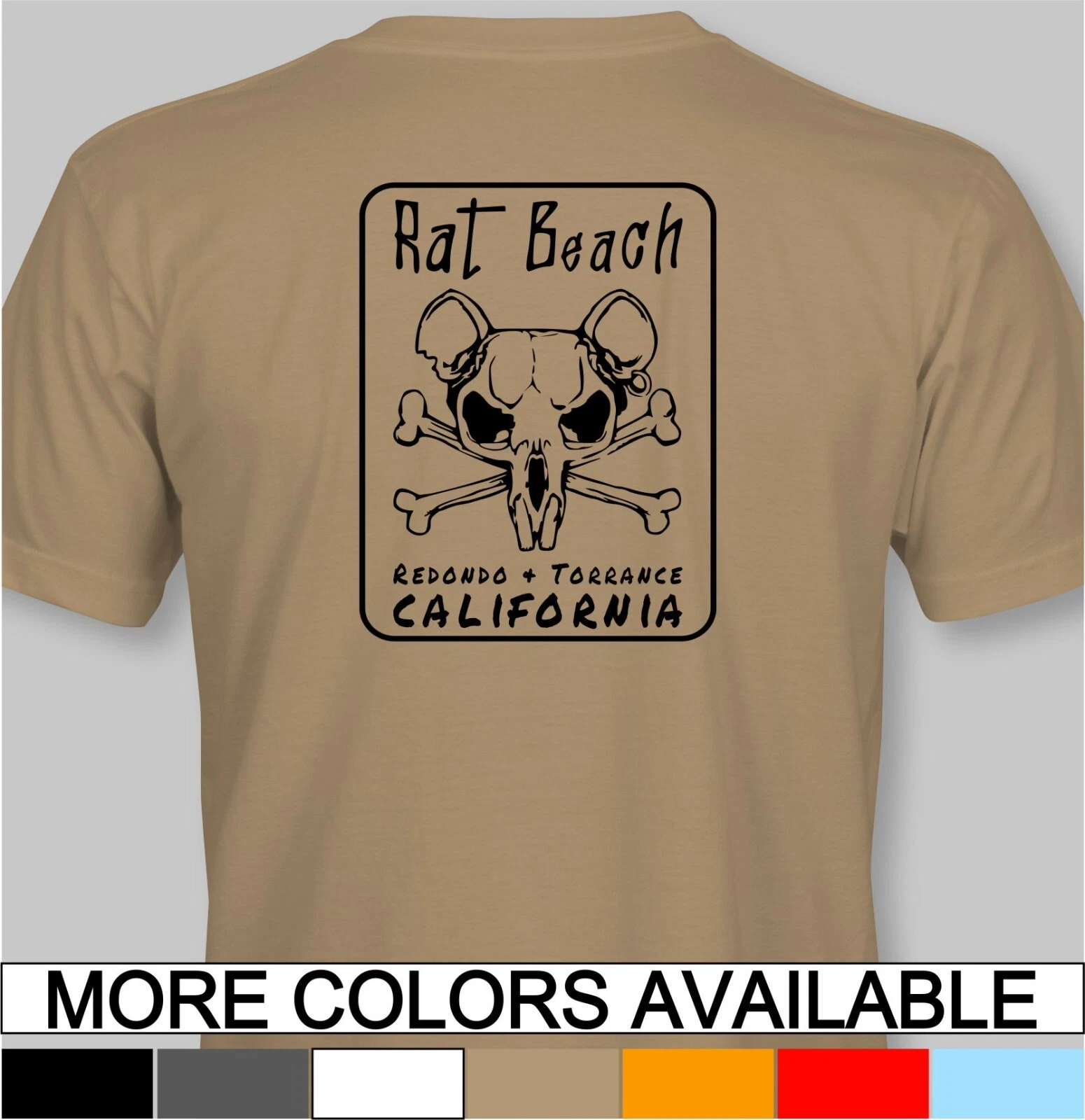 Rat Beach T-Shirt redondo torrance surf surfing california surfboard hermosa
