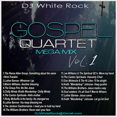 Dj White Rock Gospel Quartet Mega Mix Vol 1 Ebay