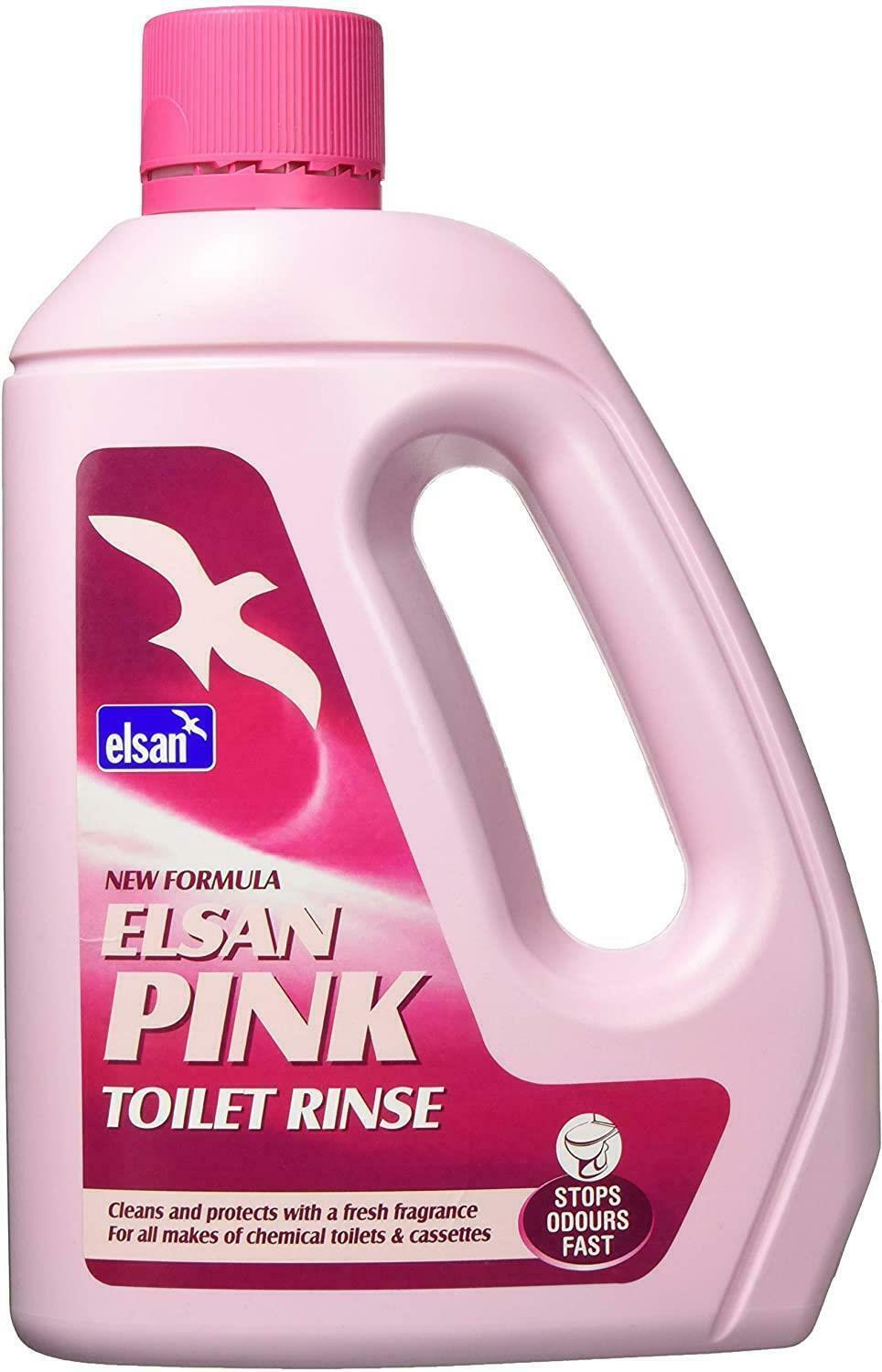 B&Q - Pink 2L Perfumed Toilet Fluid For Chemical Toilets - Image 3
