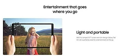 Samsung Galaxy Tab A7 Lite (2021, 32GB, 3GB RAM) 8.7" (WiFi + Cellular) 5100mAh  - Image 3 of 4