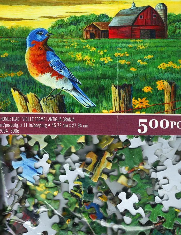 The Old Homestead jigsaw puzzle  Jigsaw puzzles art, Old things