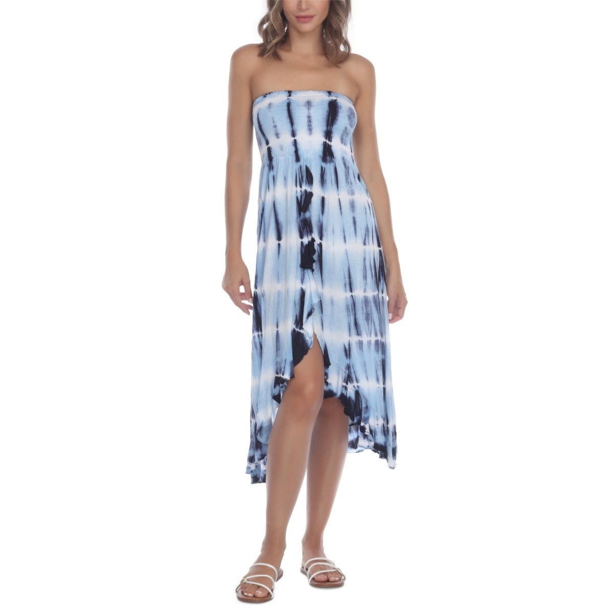 beach maxi wrap dress Havana in Coastal Blue – Mint Julep gold cape gown Color:greyish blue this delightful linen piece Unique Gold Lace Appliqued