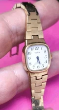 Chaika Vintage 1980's Mechanical Russian USSR Ladies Gold Plated AU10  Watch 