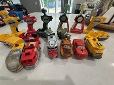 Fisher-Price GeoTrax Cars Vehicles and Remotes Lot, Assorted Colors