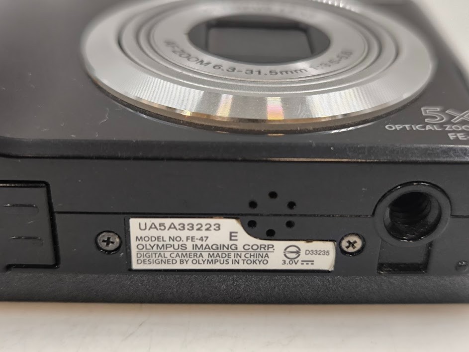 Olympus FE-47 14.0 MP Digital Camera Black - Refurbished | eBay