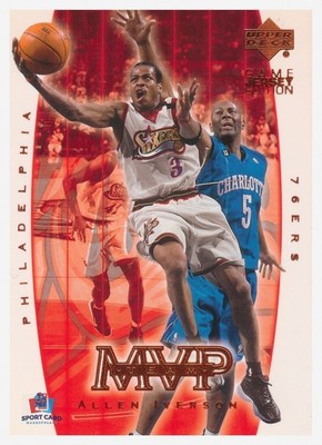 2001 Upper Deck MVP Team Allen Iverson #410