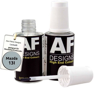 Lackstift für Mazda 13I Jet Silver Metallic schnelltrocknend 2x20ml Autolack