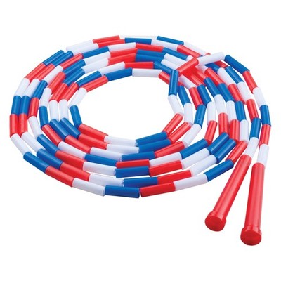 Champion Sports 16 Feet Classic Plastic Segmented Beaded Jump Rope Fitness