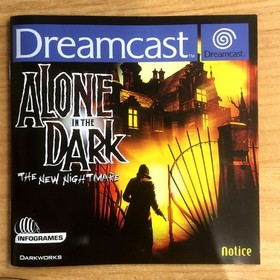 ALONE IN THE DARK THE NEW NIGHTMARE (Sans Disque 1) SEGA DREAMCAST PAL FRAN&Ccedil;AIS