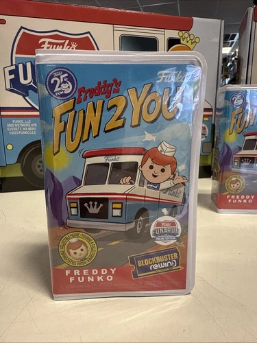 Fun 2 You Freddy Funko Common Fun on the Run Blockbuster Rewind Online Edition 