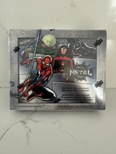 2022 Upper Deck Skybox Marvel Metal Universe Spider-Man Hobby Box FACTORY SEALED