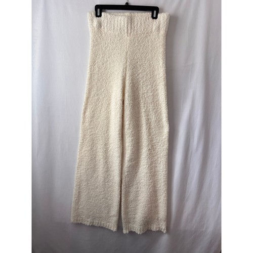 Skims Cozy Collection Fuzzy Knit Set Tank & Pants Bone Lounge NEW L / XL - 第 8/8 張圖片