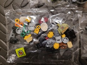 LEGO CITY 60120: Volcano Starter Set Factory Sealed Bags NO BOX, NO INSTRUCTIONS