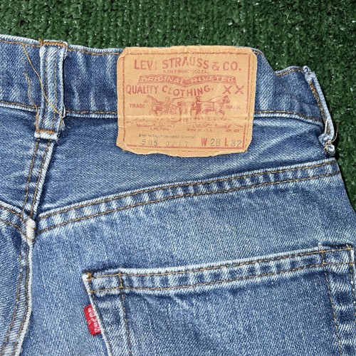 Vintage 70er Jahre LEVIS 505 0217 Single Stitch Denim Jeans Talon 42 Knopf Stempel 5 - Bild 3 von 15