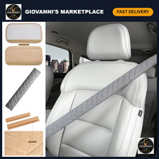 Extra Long Soft Seatbelt Covers for Adults Kids - Car Shoulder Neck Protector