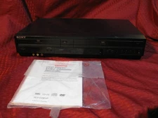 SONY SLV-D380P DVD VHS Combo Player VCR Tested & Working NO Remote