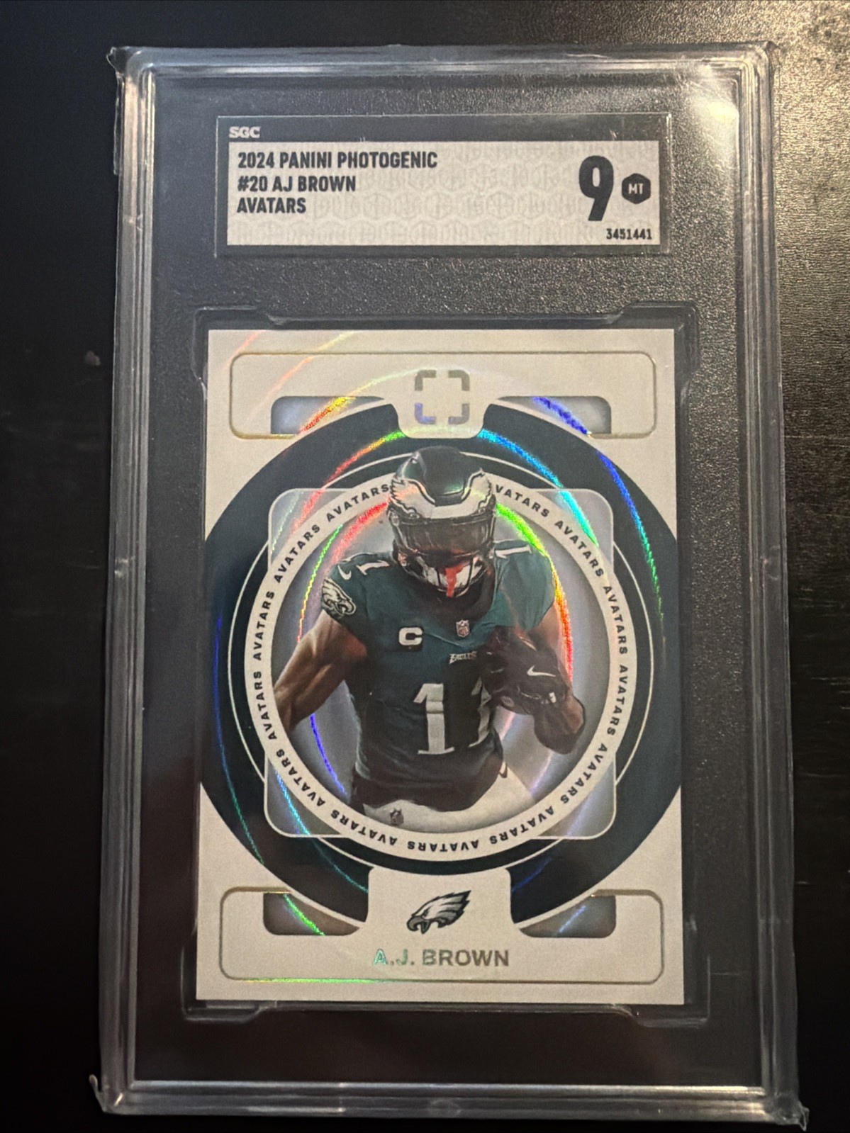 2024 Panini Photogenic - Avatars A.J. Brown #20 Case Hit