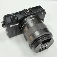 Canon EOS M Mirrorless Digital Camera with 18-55 F/3.5-5.6 STM Lens BLACK