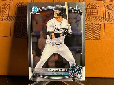Max Williams, Miami Marlins #18 Overall Prospect - 2025 1st Bowman Chrome