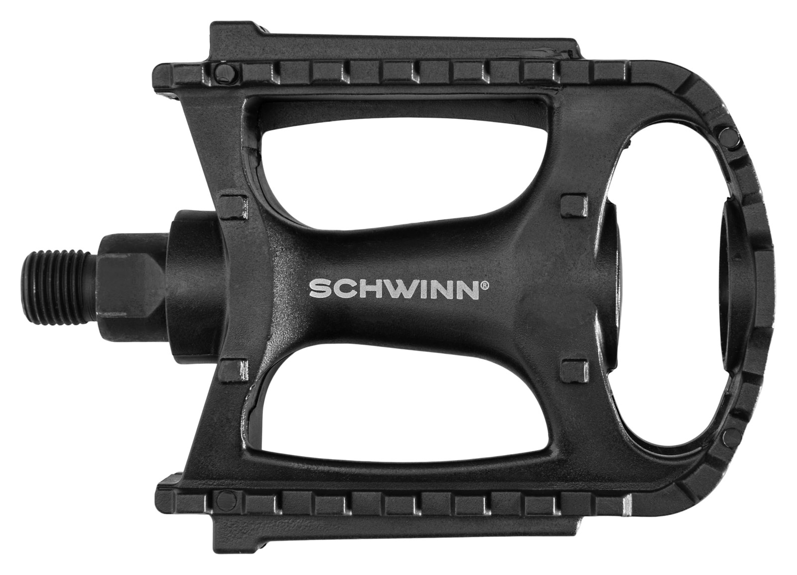 Schwinn Basic Composite Bike Pedals, Black, Set of 2, One Size, Black 