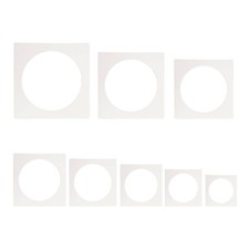 8 PCS Large Circle Stencil,Circle Stencils Different Sizes, Circle Template
