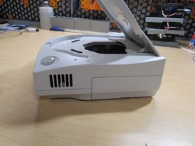 SEGA Dreamcast Console only, New Caps, Battery, Fuse NO GDROM, Very Clean!!