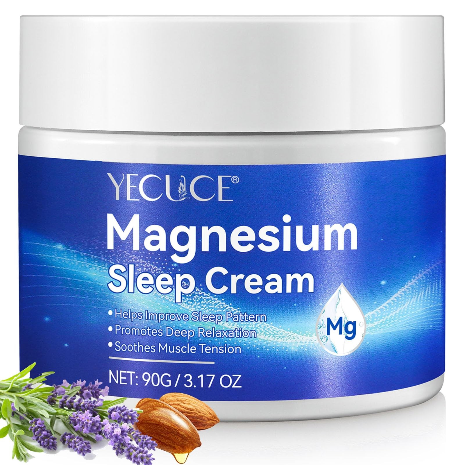 Magnesium Cream for Sleep, Topical 90 g (Pack of 1)