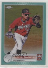 2022 Topps Pro Debut Chrome Aqua Refractor 50/75 Eduardo Garcia #PDC-68 fm0