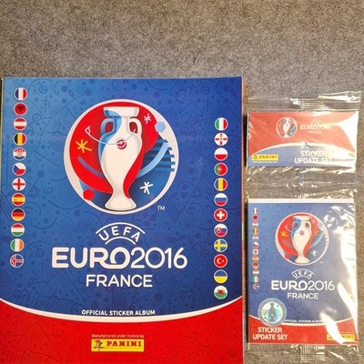 Panini UEFA EURO 2016 France Stickeralbum deutsch unbeklebt 457 inkl. Update