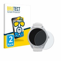 2X Displayschutzfolie Matt FüR Hama Smartwatch 5010 Antireflektierend