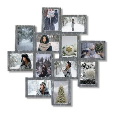 12 Opening Collage Picture Frames Wall Decor, 4x6 Collage Photo Frames with M...