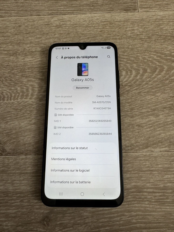 Samsung Galaxy A05s · 128GB, photo 4 sur 5