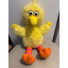 Vintage TYCO Big Bird Plush 1995 Sesame Street Stuffed Animal Toy