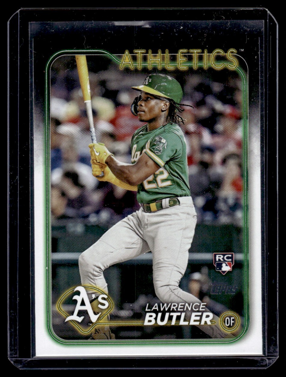 2024 Topps Lawrence Butler Rookie Oakland Athletics #676
